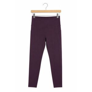 Fabletics PureLuxe Leggings Large Plum Purple High Rise Side Pocket Yoga Gym